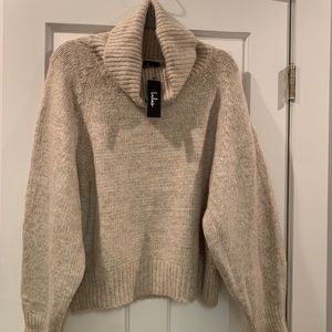 Lulu Oatmeal Oversized Sweater